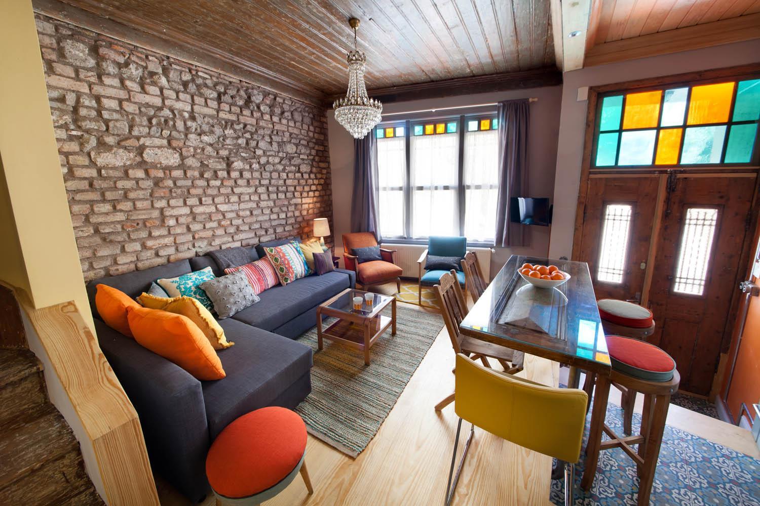 Enjoy Golden Horn Views From Tangerine House Дом отдыха Стамбул